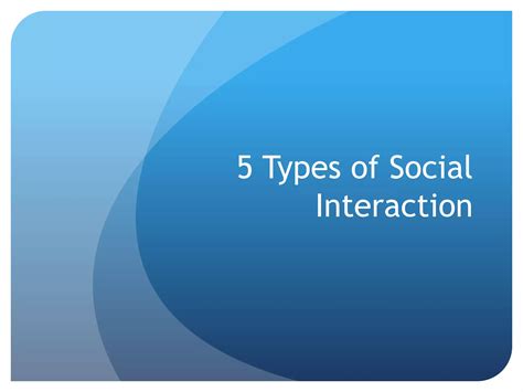 Different Types of Interaction 的图像结果