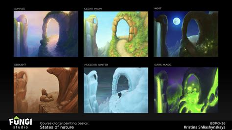 ArtStation - States of nature