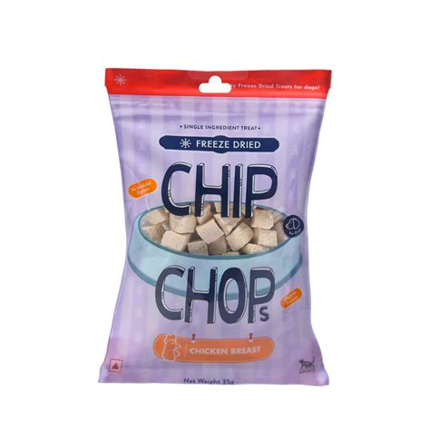 Buy Chip Chop Freeze Dried Chicken Breast Dog Treat, Easily Digestible ...