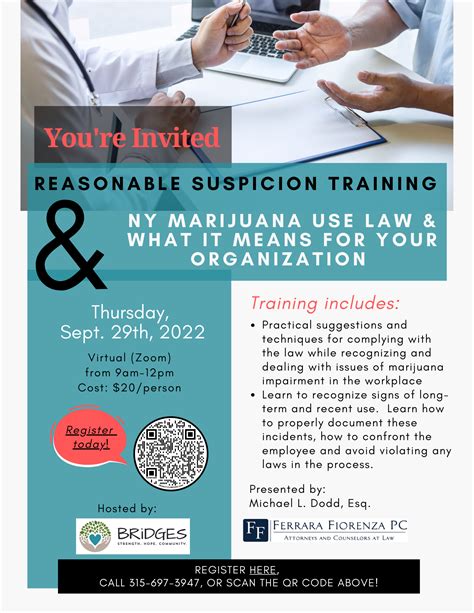 Reasonable Suspicion Training: Sept. 29th - BRiDGES