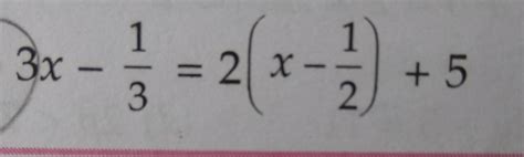 solve this equation - Brainly.in