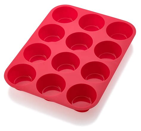 Small Silicone Mini Muffin Pans - Non-Stick Bakeware for Muffins, Cakes ...