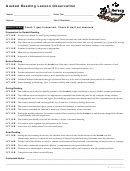 Image result for Reading Lesson Observation