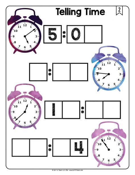 +Time Telling Lesson Math Antic 的图像结果