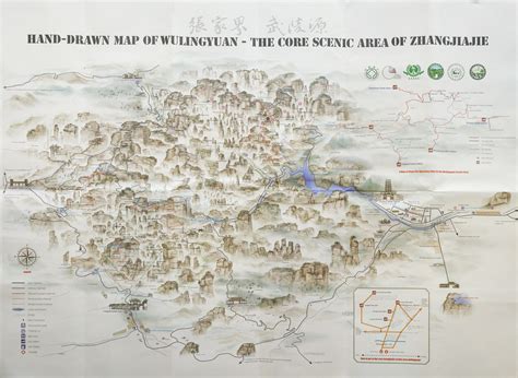 zhangjiajie tourist map - China Tours @WestChinaGo