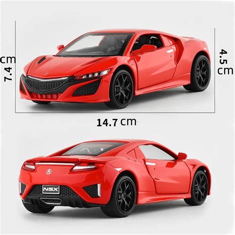KTRS ENTERPRISE 1:32 Scale NSX Acura with Openable Doors with Sound and ...
