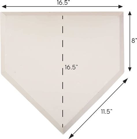 Slow Pitch Softball Home Plate Dimensions at Caitlyn Lavater blog