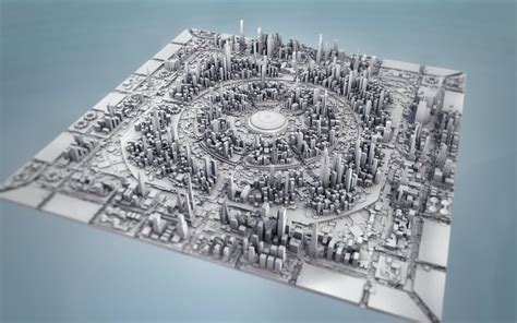 Star Wars Galactic City 3D model 3D printable | CGTrader