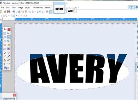 Image result for Paint Program Curve Text