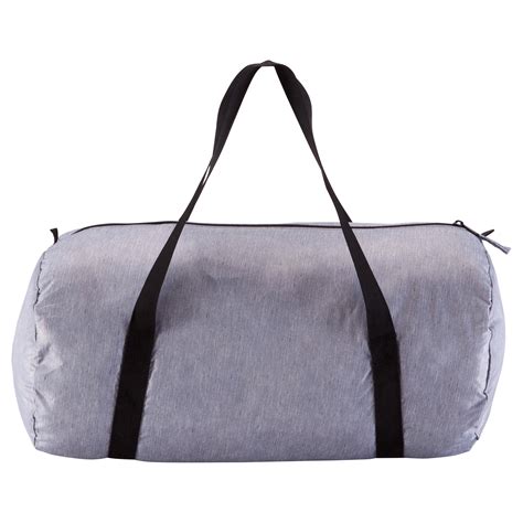 Buy Foldable Fitness Duffle Bag 30L - Mottled Grey Online | Decathlon