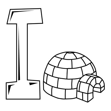 Printable Letter I Template - Printable Word Searches