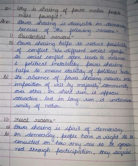 Sharing of powers makes a people more powerful. Give reasons??? CBSE ...