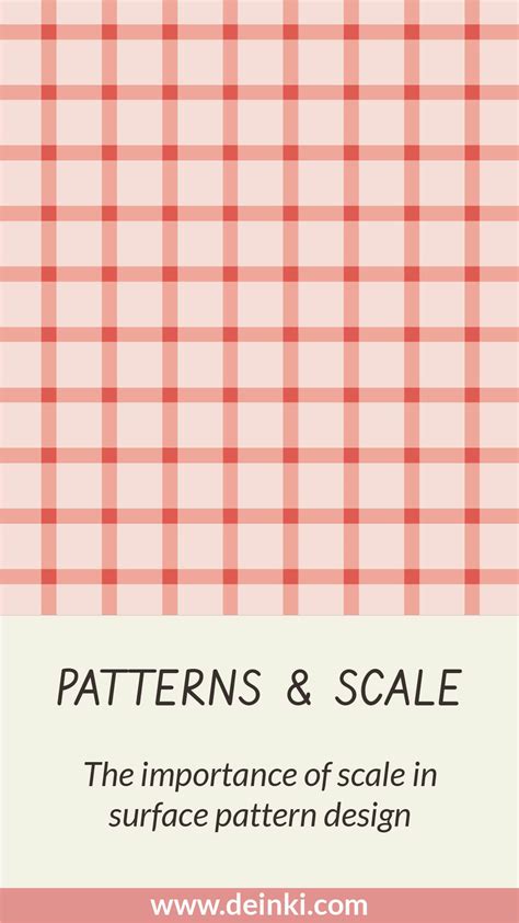 Patterns & Scale - DEINKI Studio - Surface Pattern Design