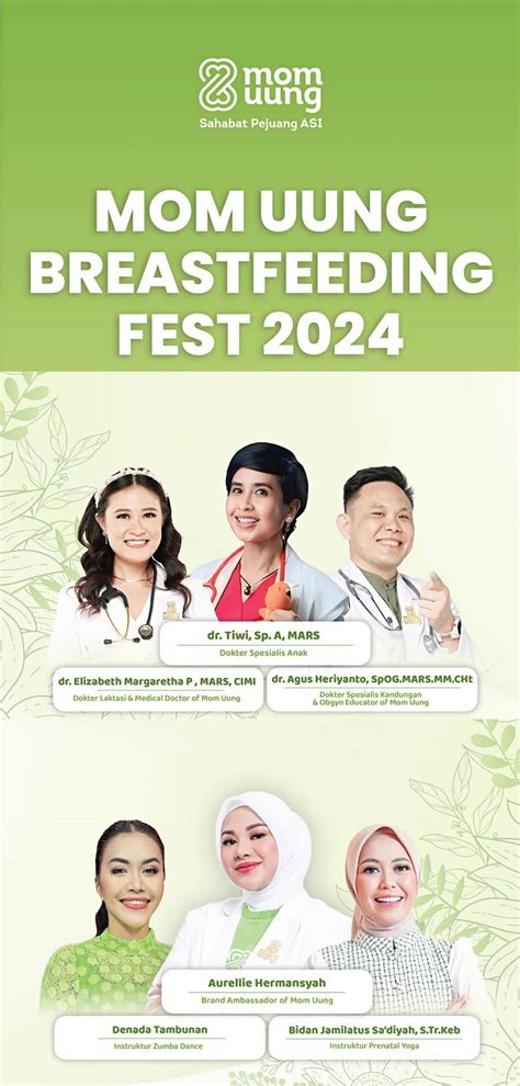 MOM UUNG BREASTFEEDING FEST 2024, The Sultan Hotel & Residence Jakarta ...