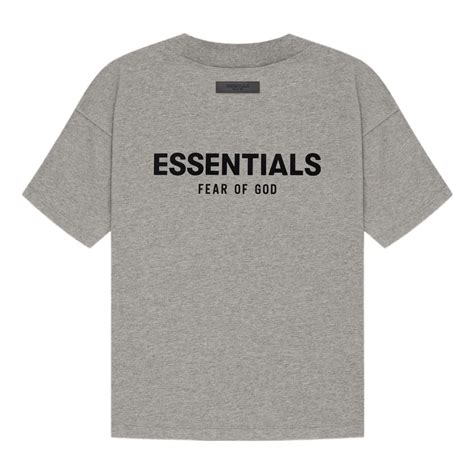 Fear of God Essentials SS22 Tee 'Dark Oatmeal' FOG-SS22-556