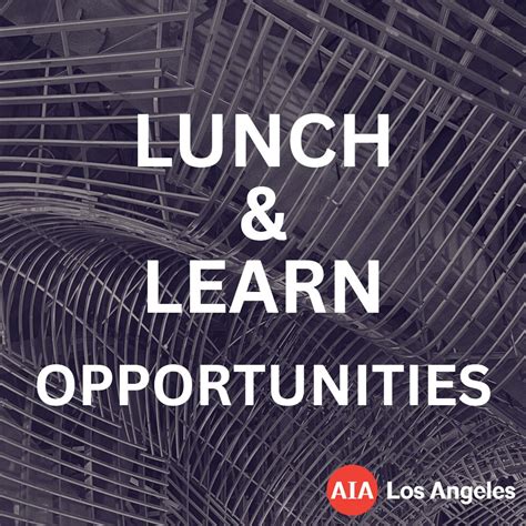 Sponsorship Lunch and Learn 2024 | AIA Los Angeles