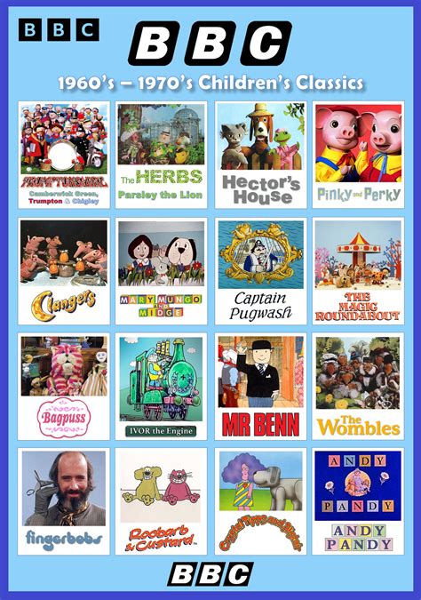 BBC 1960's and 1970's Children's Programmes by gikesmanners1995 on ...