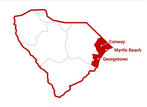 Myrtle Beach Sc Zip Code Map at Gilberto Mccord blog