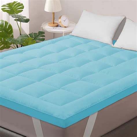 Linenovation 800 GSM Microfiber Mattress Padding/Topper for Comfortable ...