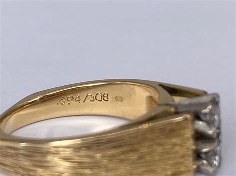 18 Kt. Yellow Gold Ring with 0.22 Ct Diamonds For Sale at 1stDibs | stella may oldham vincent ...