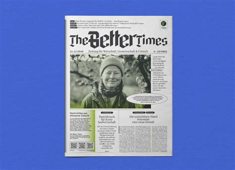 The Better Times. Zeitung für Wirtschaft, Gemeinschaft und Umwelt ...