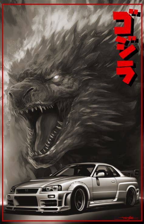 Godzilla x GTR R34: Reign of Fire - : : The Bat Comes Out Tonight - Jed ...