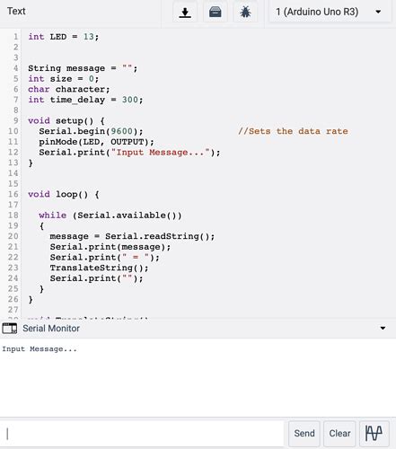 Image result for Morse Code Arduino LED