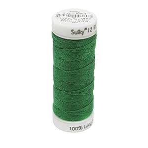 Sulky Of America 12wt Cotton Petites Thread, 50 yd, Jolly Green ...