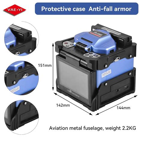 VAE·YI FA-66S Fiber Optic Fusion Splicer, 6 Motors Core India | Ubuy