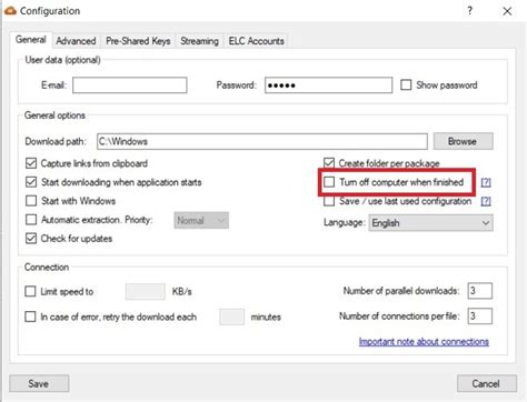 How to configure MegaDownloader