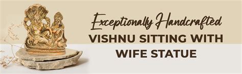 Buy The Advitya® Lord Vishnu Laxmi Sitting Murti| Vishnu Laxmi Statue ...