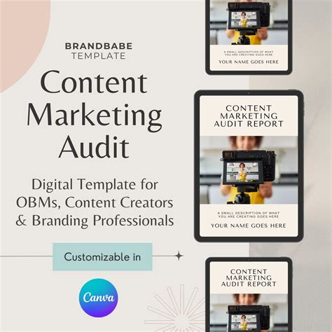Content Marketing Audit Template | Content Marketing Report | Content ...