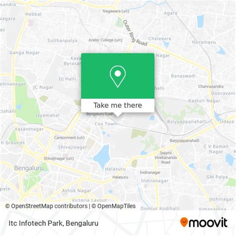 How to Get to Itc Infotech Park in Maruthi Seva Nagar by Bus or Metro?