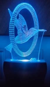 Omniverse Beautiful LED Ring Bird Night Light Lamp Night Lamp Price in ...
