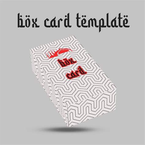 Printable Box Card Templates 的图像结果