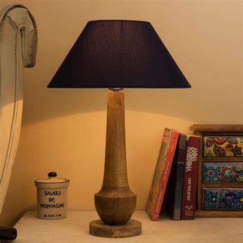 Buy HOMESAKE Wooden Table Lamp from Homesake at just INR 3000.0