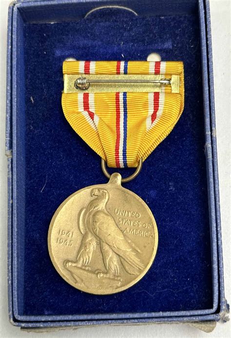 WW2 US Navy USMC Asiatic Pacific Campaign Medal - New in Box - Enemy ...
