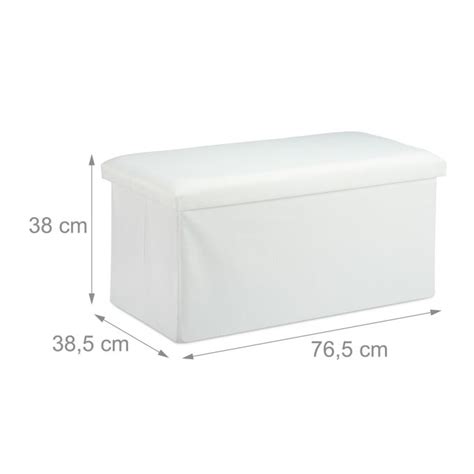 Foldable Storage Bench