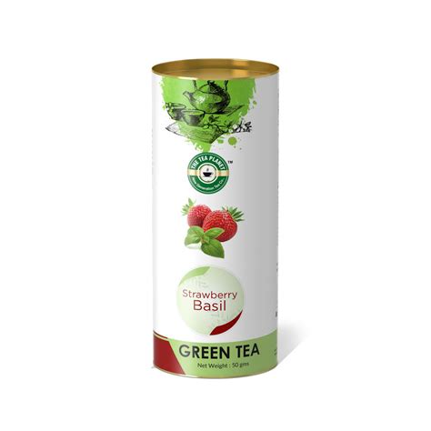 Strawberry Basil Orthodox Tea - 50 gms