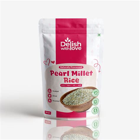 Sprouted Pearl Millet Rice – Delish with love