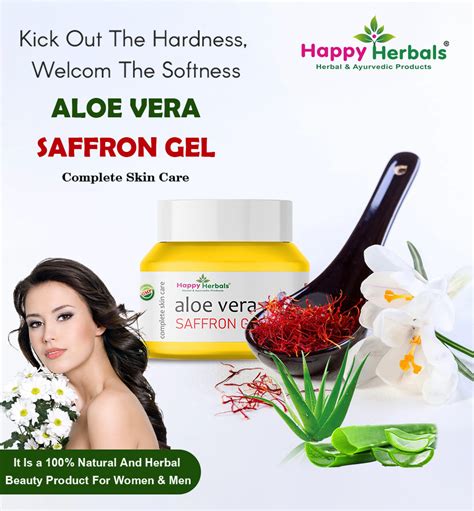 Aloe Saffron Gel - 200g – Happy Herbals