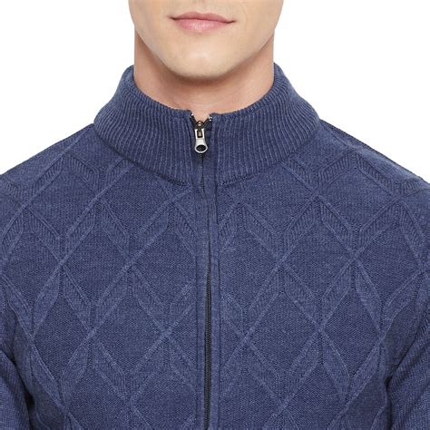 Duke Stardust Men Full Sleeve High Neck Sweater (SDS683R)