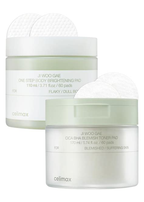Celimax One Step Body Brightening Pad 110ml 60 Pads Ji | Desertcart INDIA