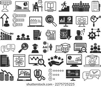 Business Development Icon Set 的图像结果