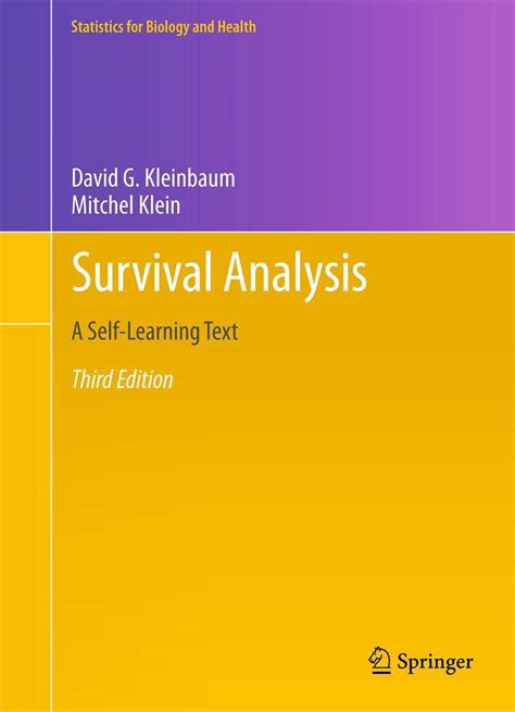 Buy Survival Analysis: A Self-Learning Text, Third Edition (Statistics ...