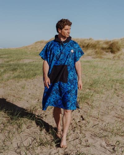 Пончо Saltrock Logo Микрофибър Сърф халати и пончо XTC72101003CLBLUE ...