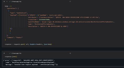 How to use UpdateAsset to submit a a User request with Purview workflow ...