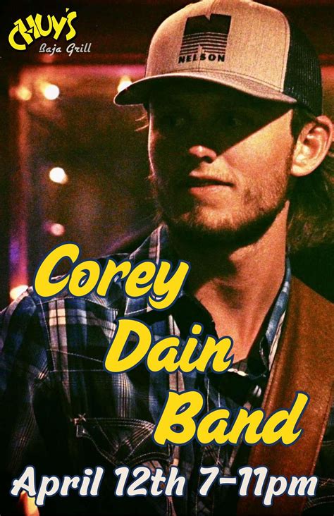 Corey Dain Band @ Chuys Baja Grill, 8660 Rosedale Hwy, Bakersfield, CA ...