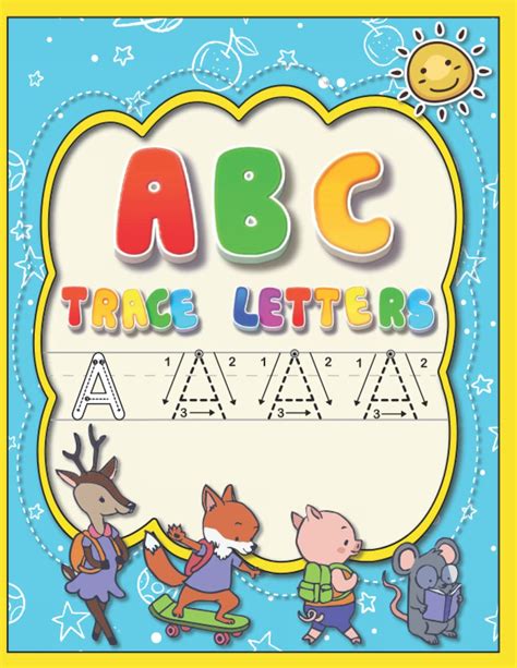 Buy trace letters: Alphabet Handwriting Practice Workbook With animals ...