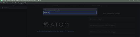 Atom IDE Python 的图像结果